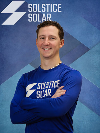 Cody Crane, Field Manager at Solstice Solar.