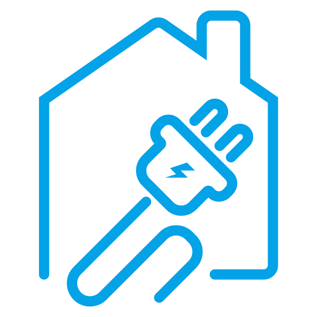 Long-term electricity generation icon