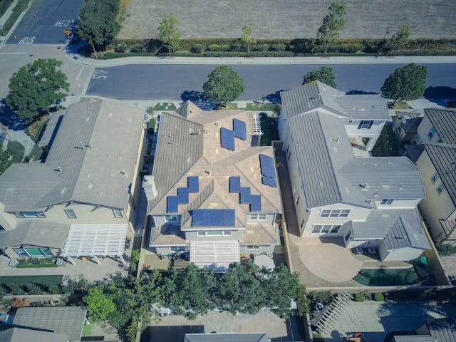 A solar installation by a local solar company based in Houston, Texas