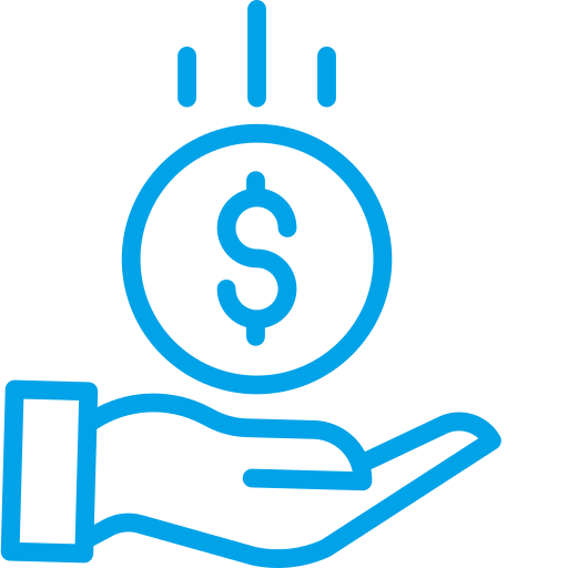 Solar Panel Save Money Icon