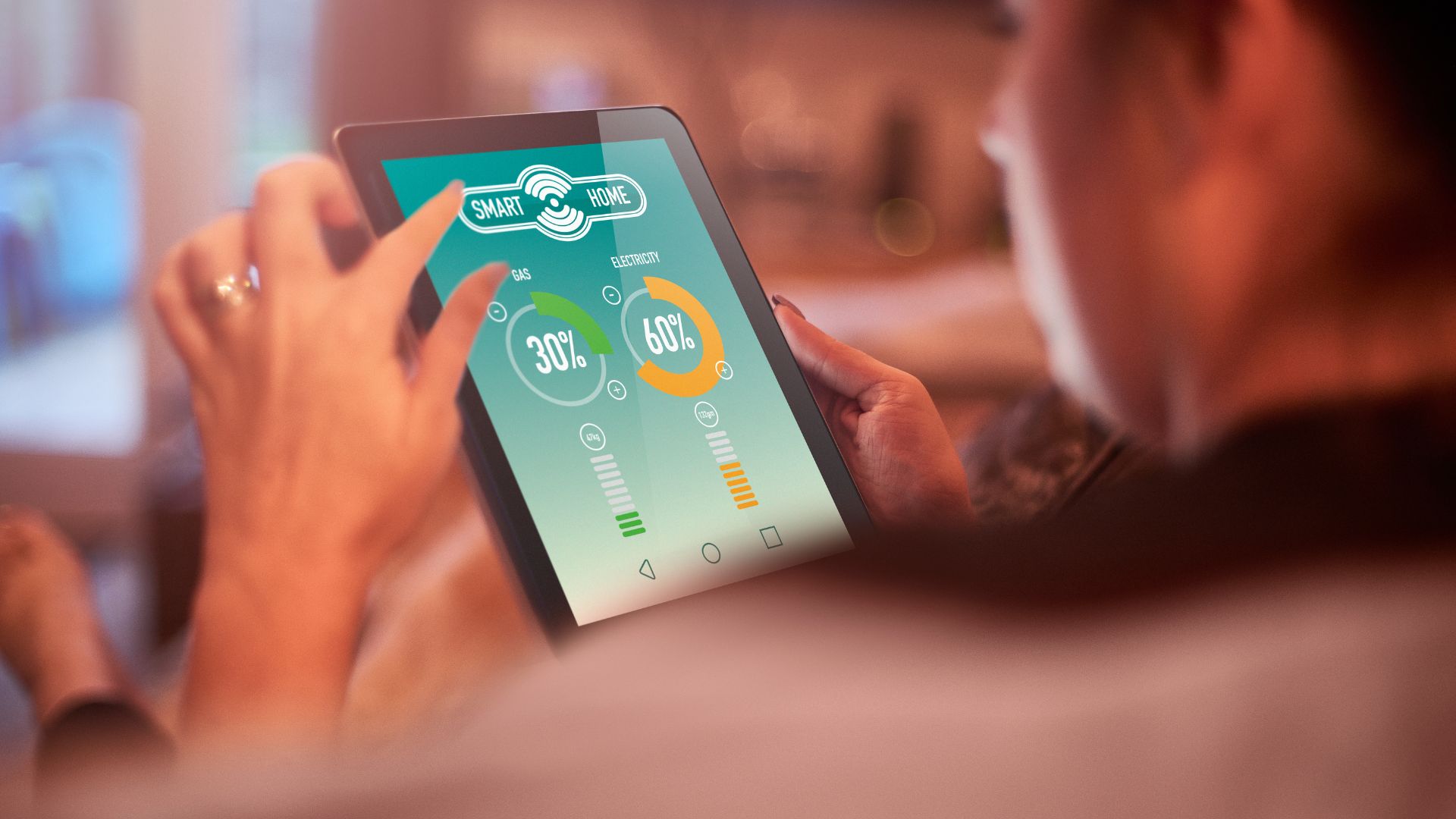 Real-time monitoring of home electricity usage using smart technology